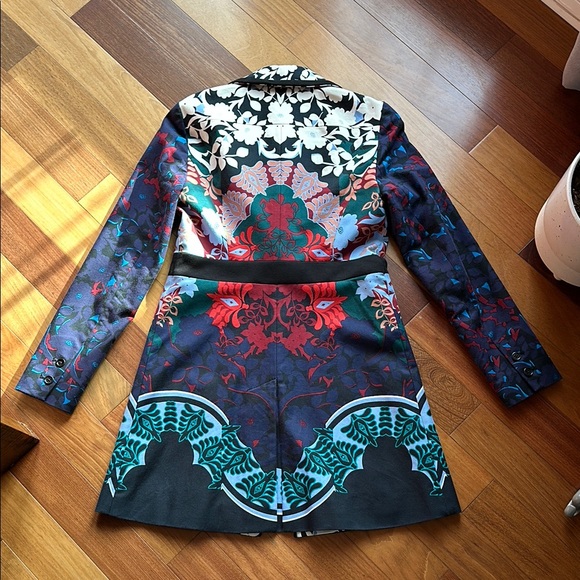 Elevenses Florilège Coat Anthropologie, size 4 - Picture 16 of 16